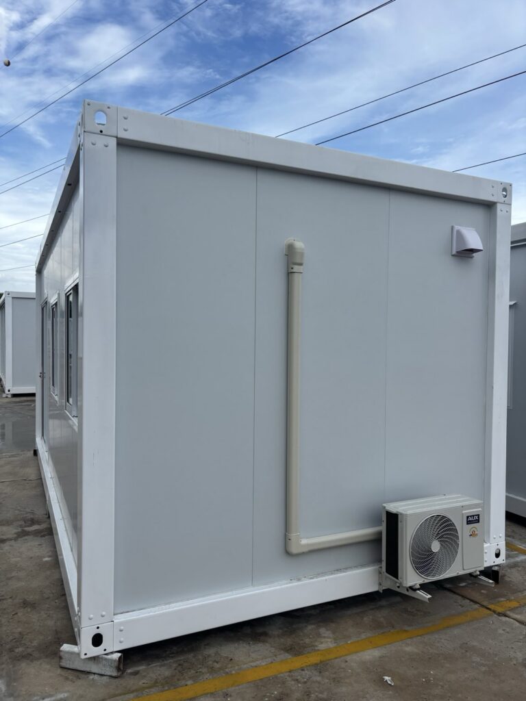 6M x 3M Glass Door Office (2)